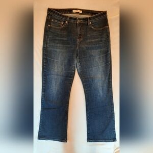 Levi's Womans Jeans size 16S Blue Perfectly Shaping 512 Bootcut